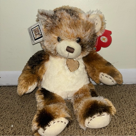 Build-A-Bear Other - Build a Bear Brown and Cream Plush Teddy Bear